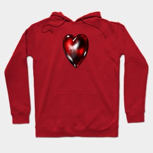 Red Heart Love Hoodie